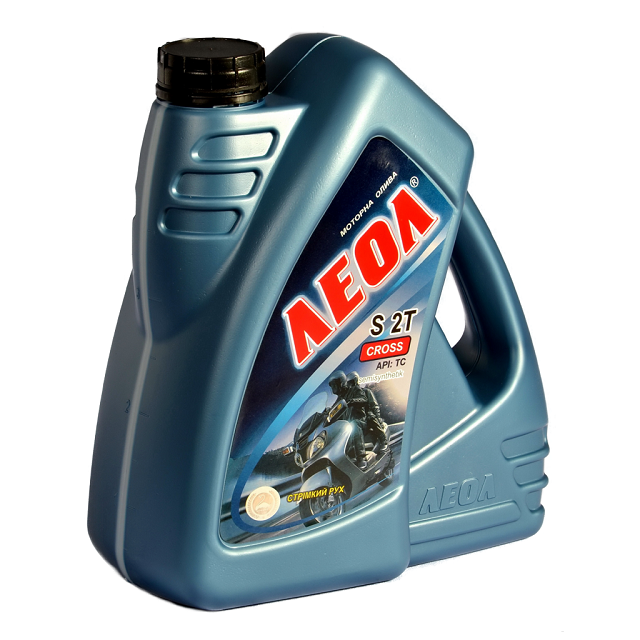 Масло двотактне напівсинтетичне S 2Т SAE 30 API ТС ЛЕОЛ CROSS Каністра 4л